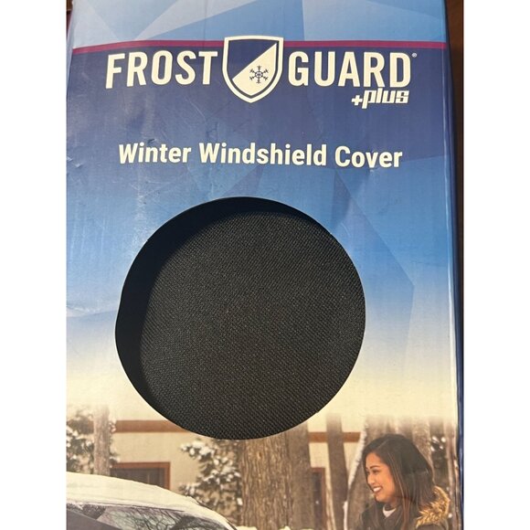 FrostGuard Plus Winter Windshield Cover Durable Polyester Water Resistant NEW - Picture 2 of 4